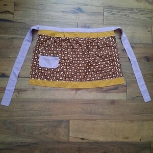 Vintage Cotton Tie Back Waist Apron